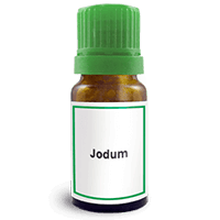 Abbildung des homöopathischen Einzelmittels Jodum