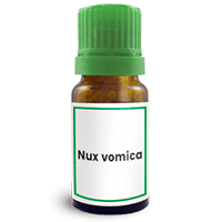 Abbildung des homöopathischen Einzelmittels Nux vomica